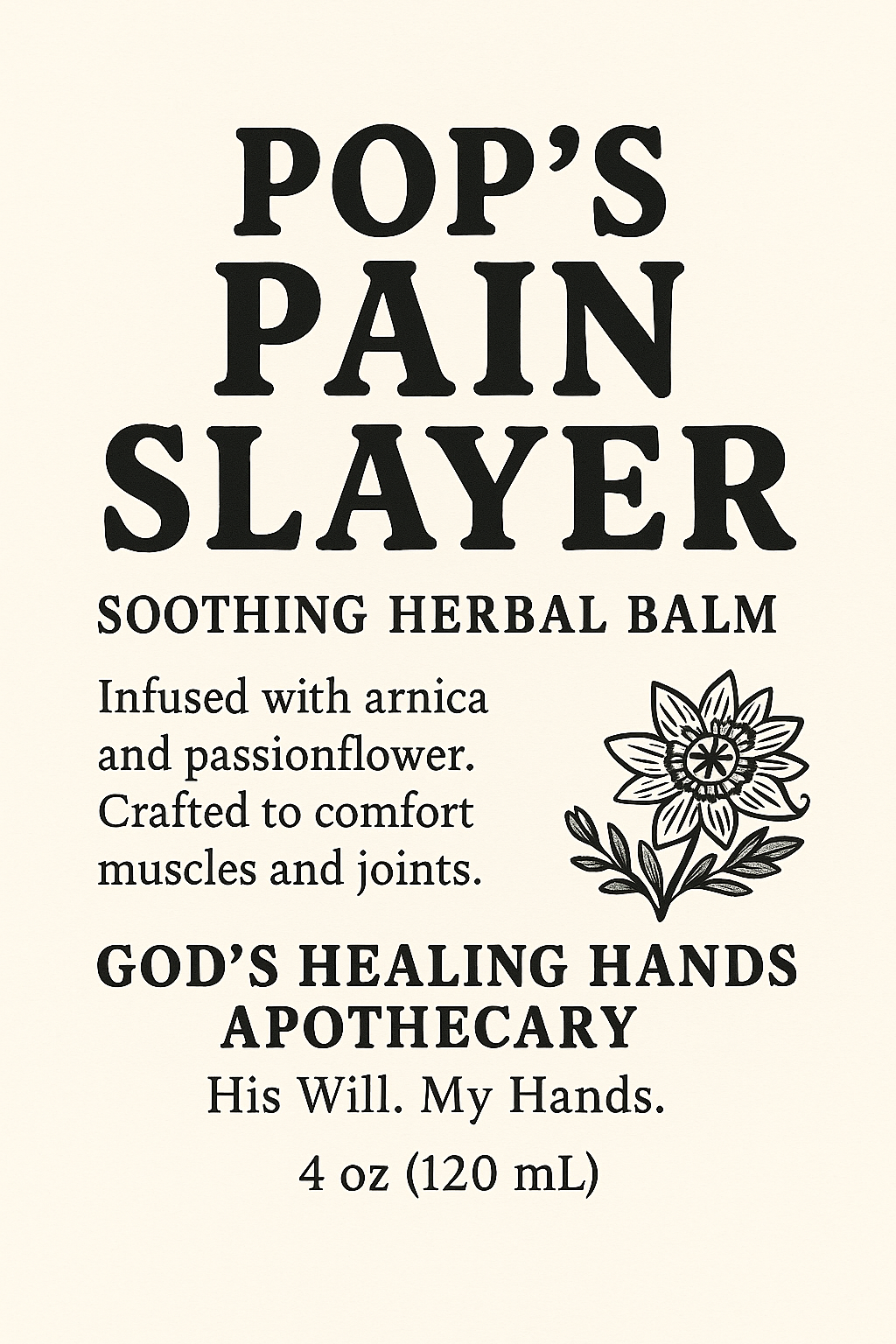 Pop’s Pain Slayer